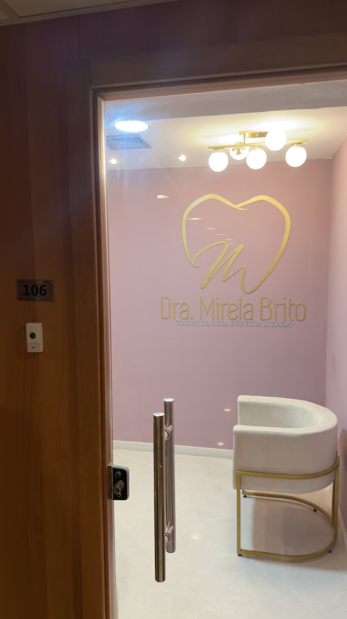 Entrada da clínica